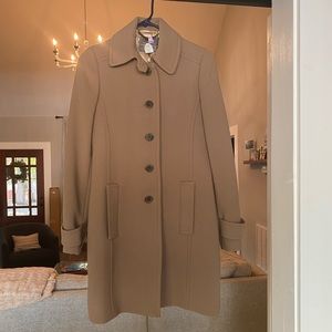 JCrew Wool Winter Coat with Belt